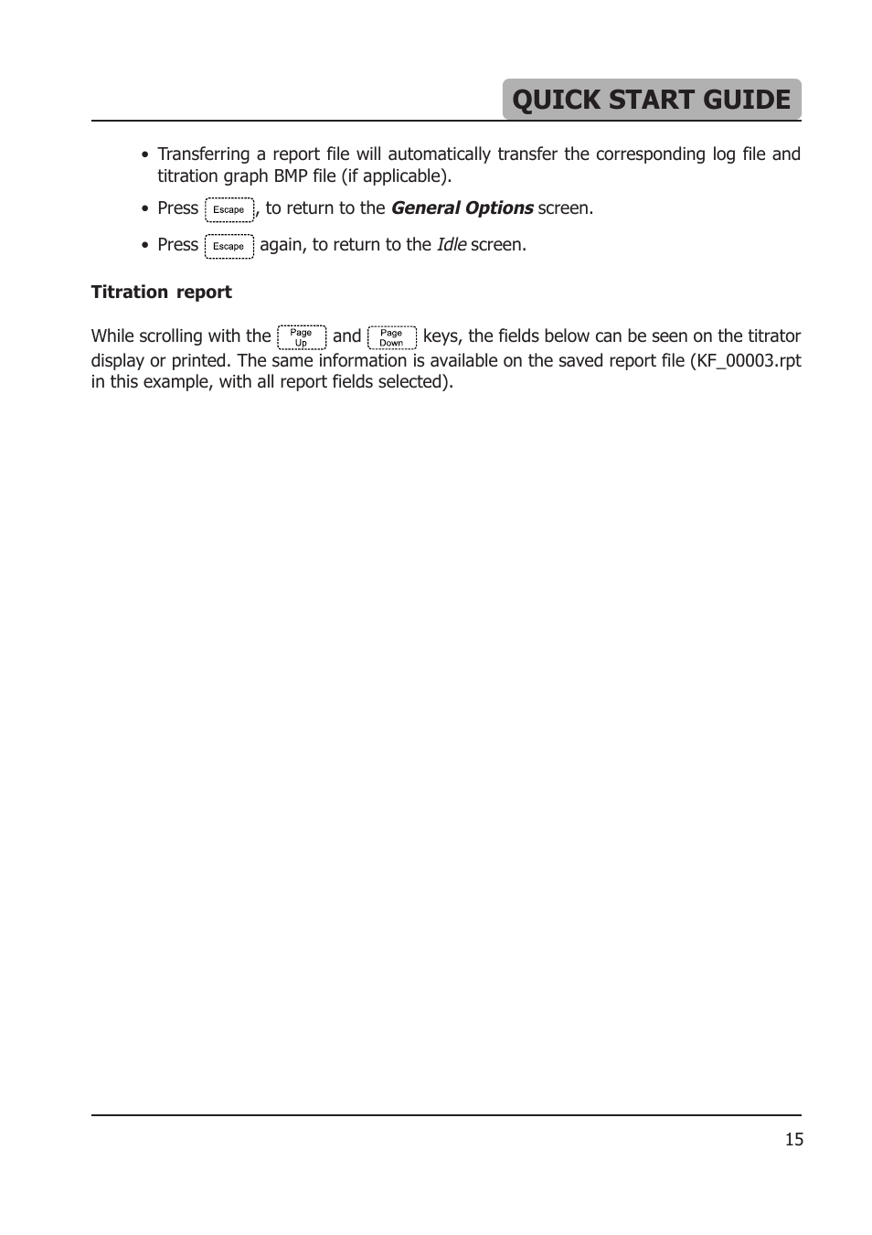 Quick start guide | Hanna Instruments HI 904 User Manual | Page 15 / 180