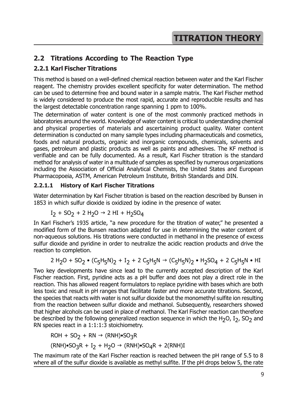 Titration theory | Hanna Instruments HI 904 User Manual | Page 157 / 180