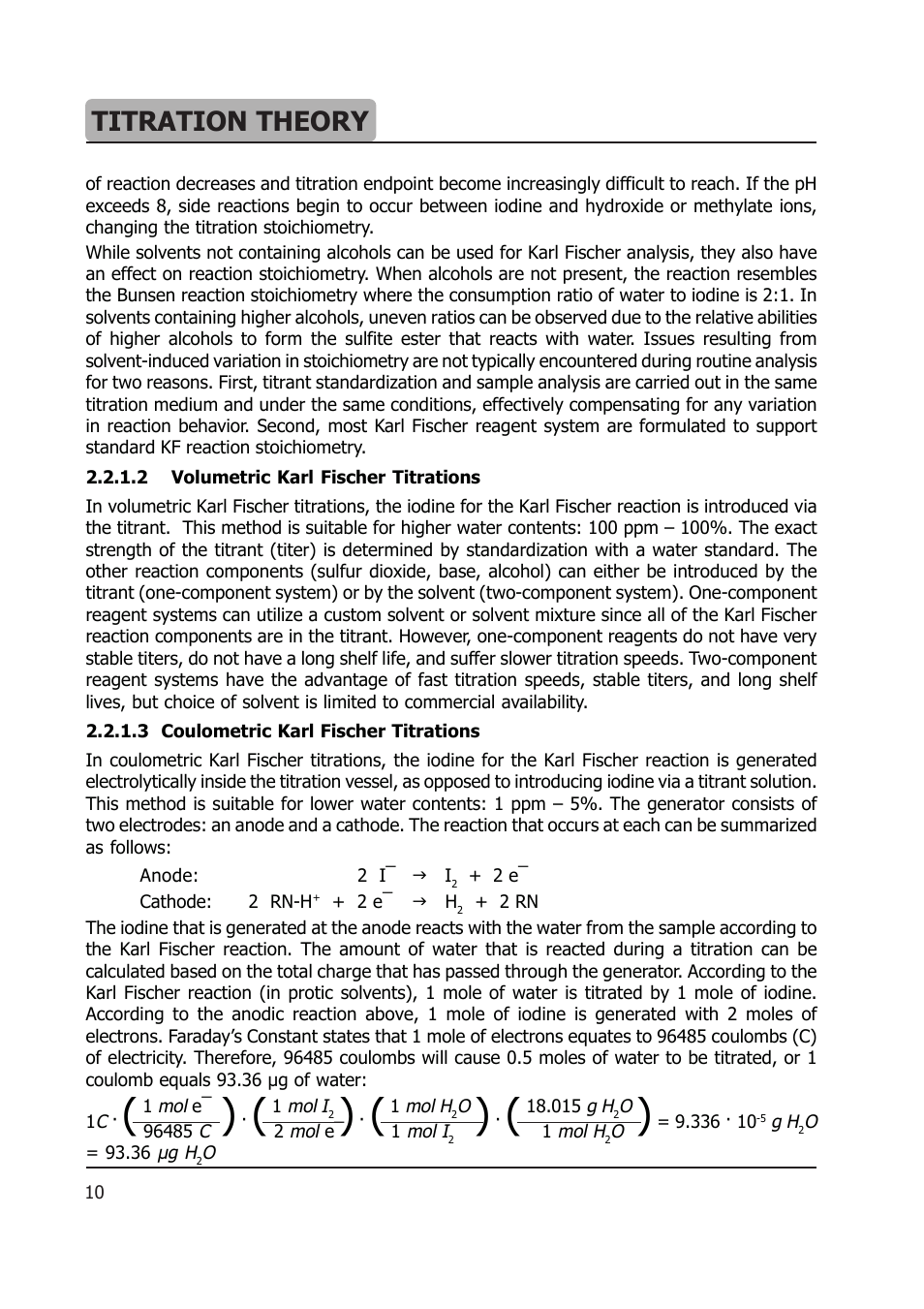 Titration theory | Hanna Instruments HI 904 User Manual | Page 158 / 180