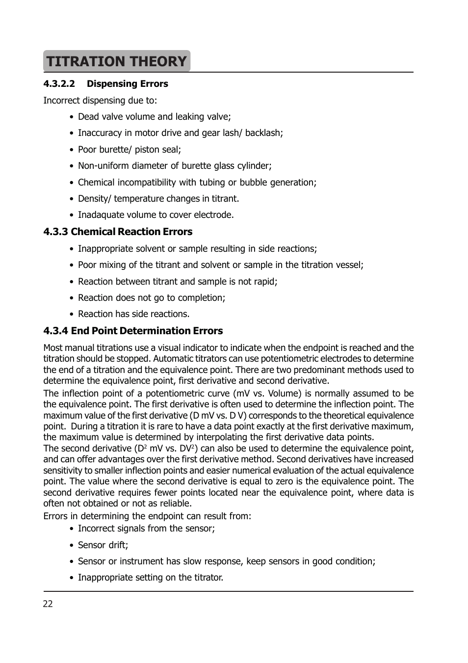 Titration theory | Hanna Instruments HI 904 User Manual | Page 170 / 180