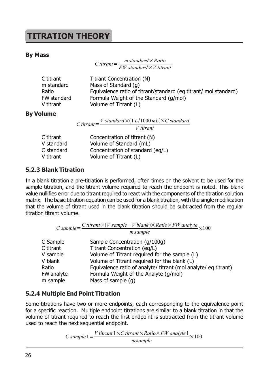 Titration theory | Hanna Instruments HI 904 User Manual | Page 174 / 180
