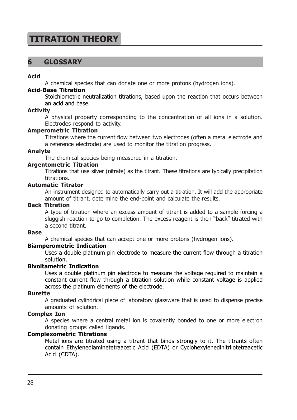 Titration theory | Hanna Instruments HI 904 User Manual | Page 176 / 180