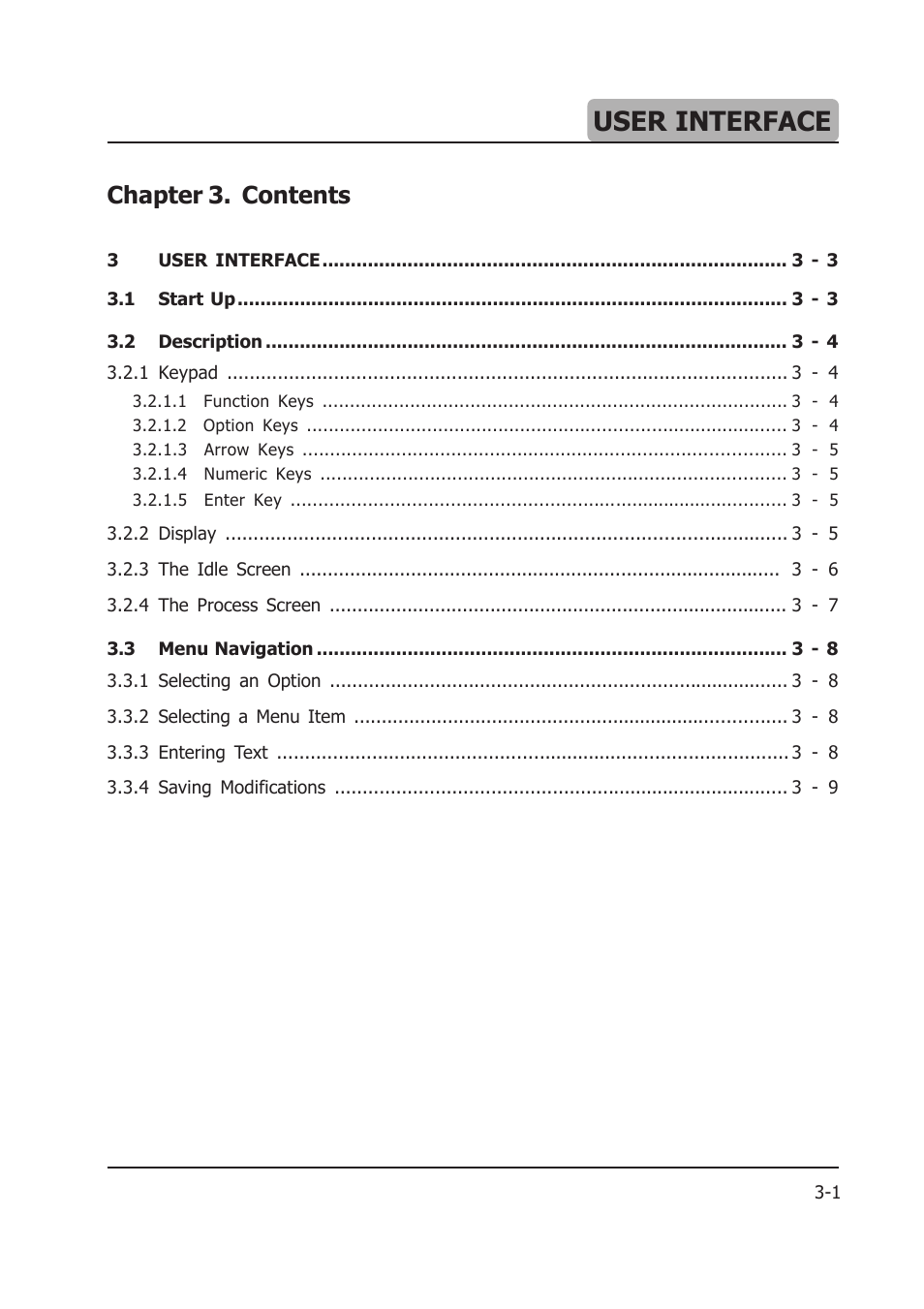 03_user_interface_2013_08_02.pdf, User interface, Chapter 3. contents | Hanna Instruments HI 904 User Manual | Page 37 / 180
