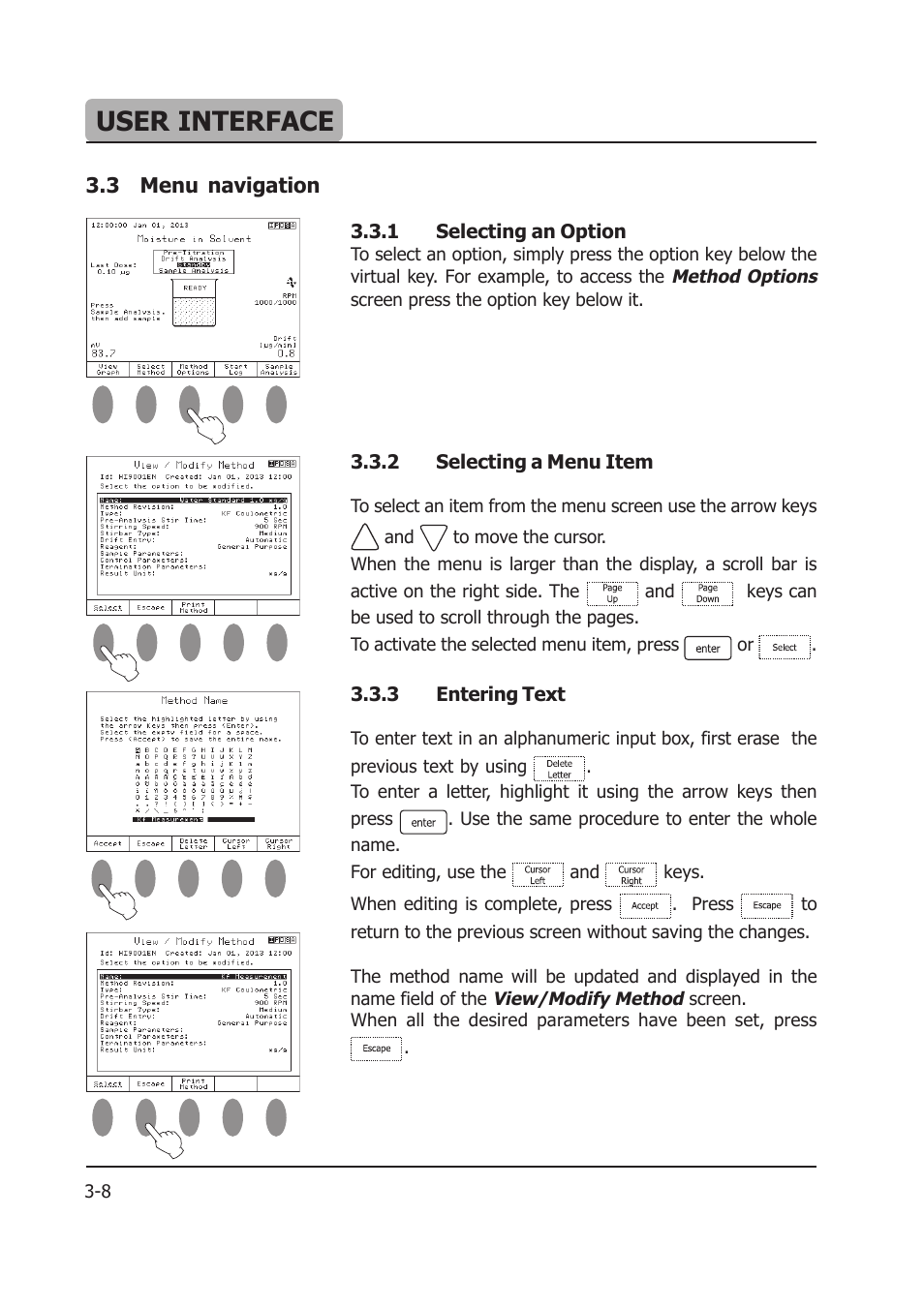 User interface | Hanna Instruments HI 904 User Manual | Page 44 / 180