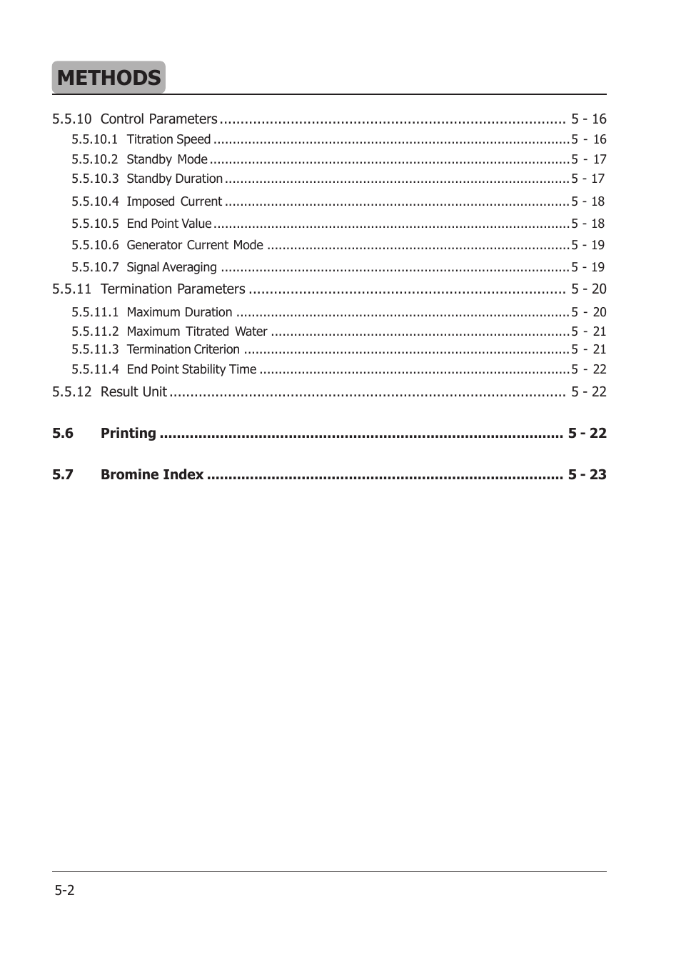 Methods | Hanna Instruments HI 904 User Manual | Page 60 / 180