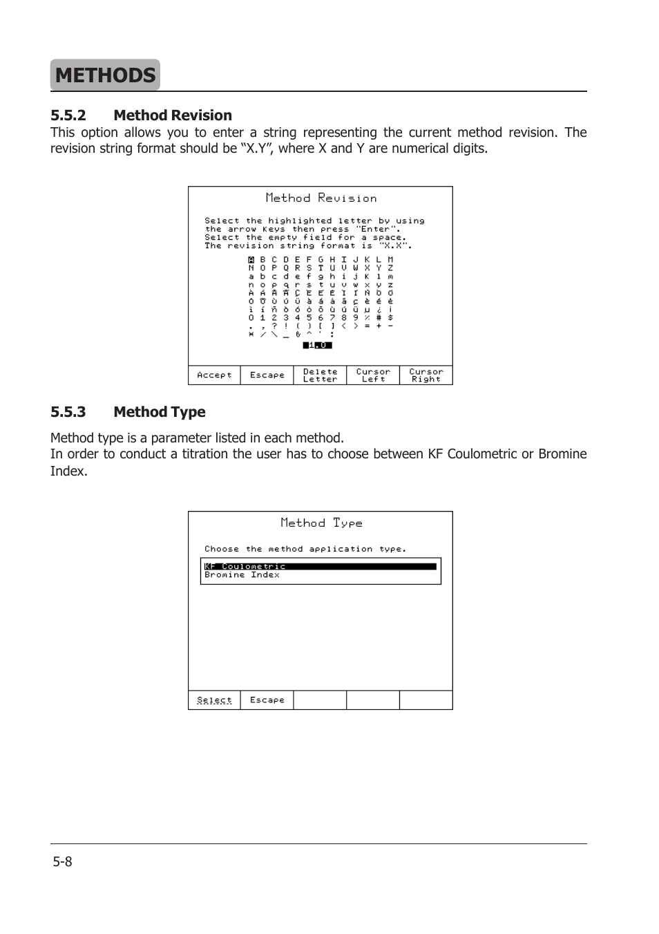 Methods | Hanna Instruments HI 904 User Manual | Page 66 / 180