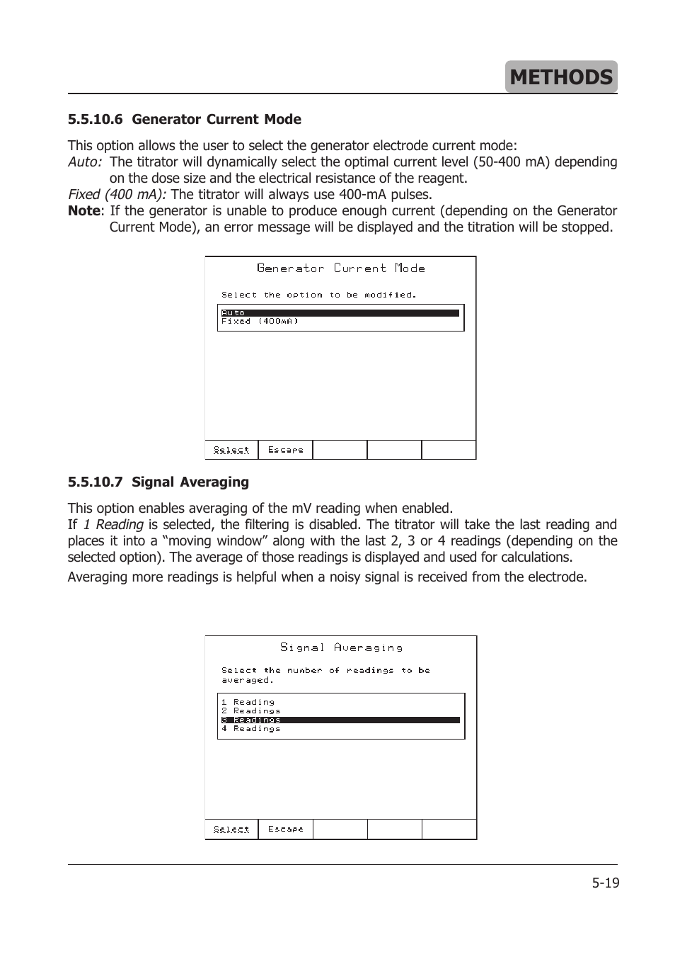 Methods | Hanna Instruments HI 904 User Manual | Page 77 / 180