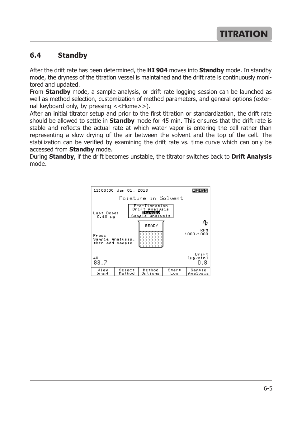 Titration | Hanna Instruments HI 904 User Manual | Page 87 / 180
