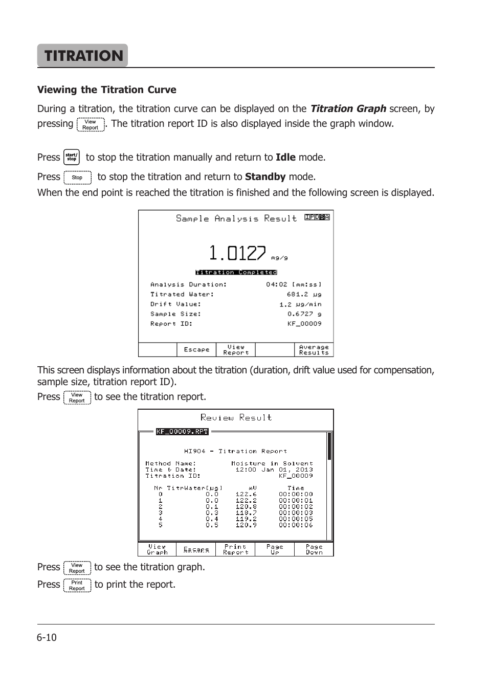 Titration | Hanna Instruments HI 904 User Manual | Page 92 / 180