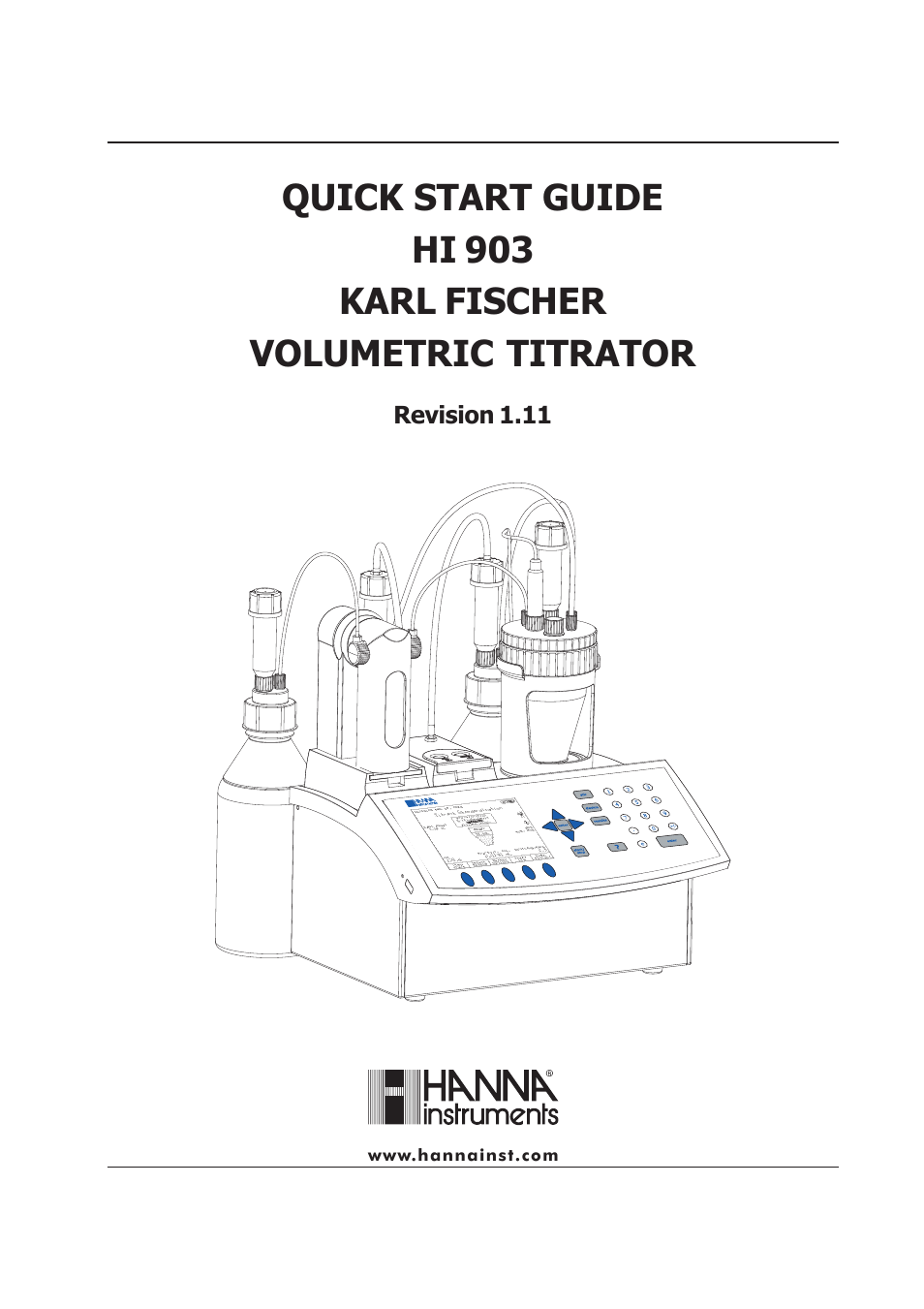 Hanna Instruments HI 903 User Manual | 222 pages