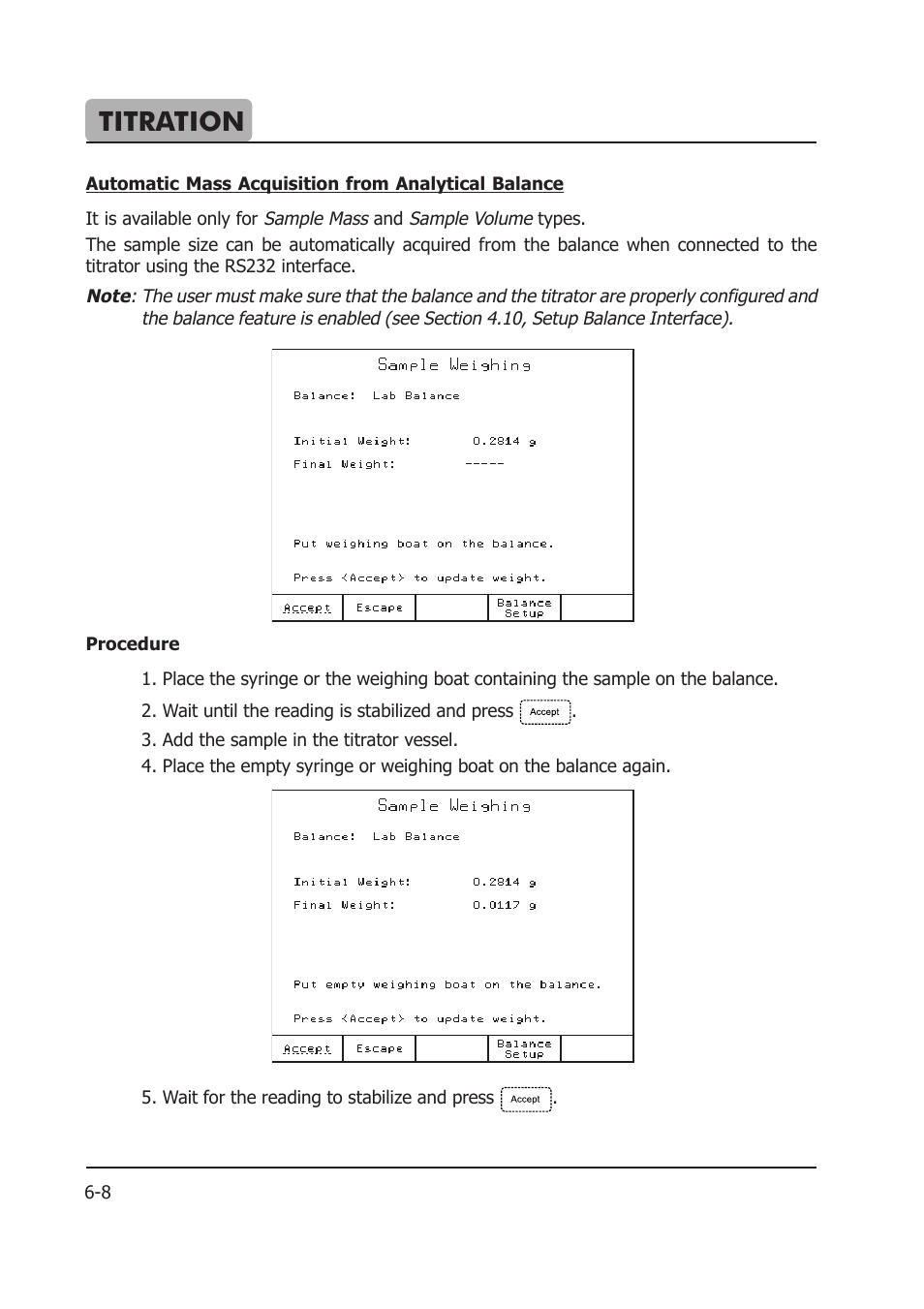 Titration | Hanna Instruments HI 903 User Manual | Page 100 / 222