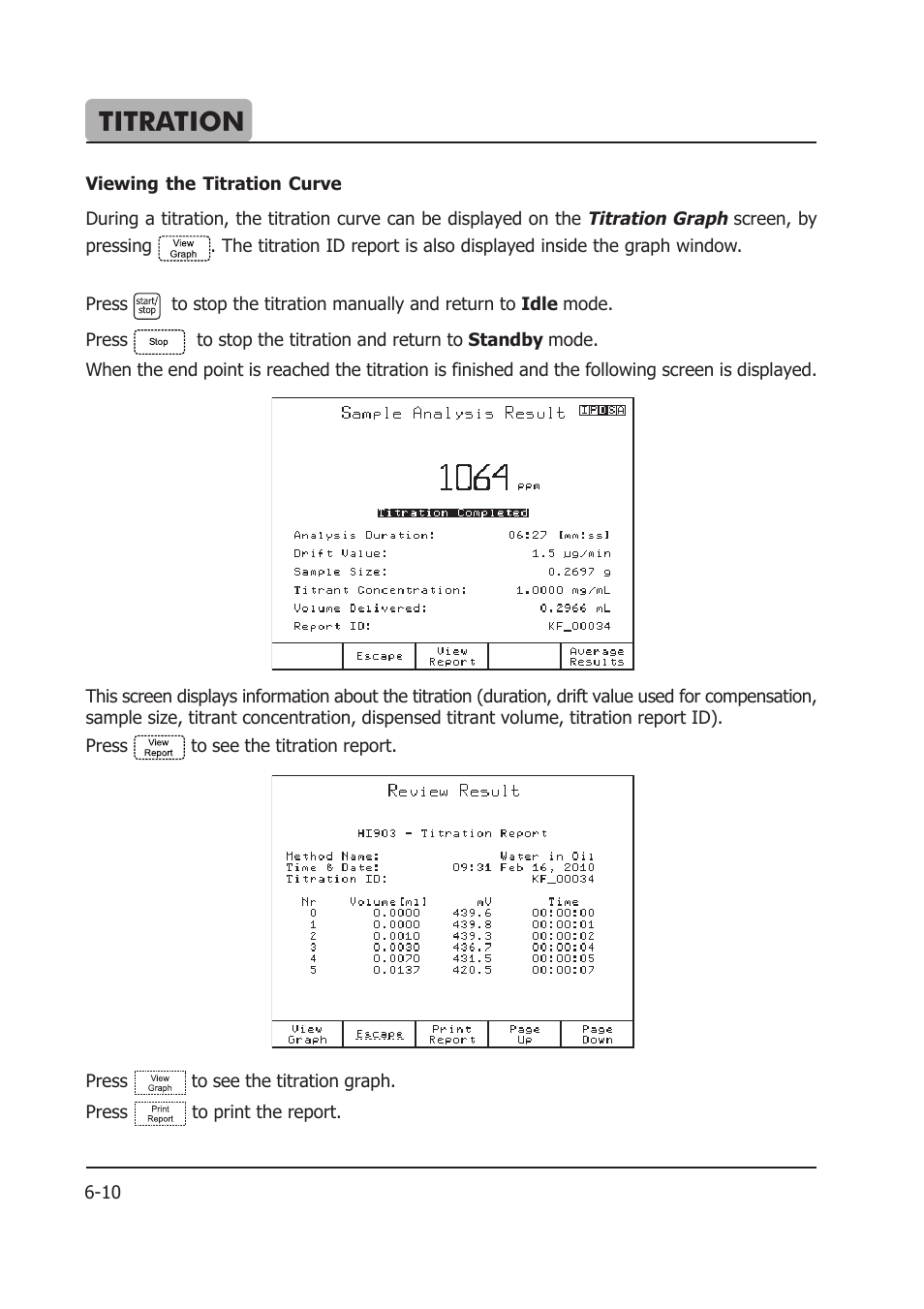 Titration | Hanna Instruments HI 903 User Manual | Page 102 / 222