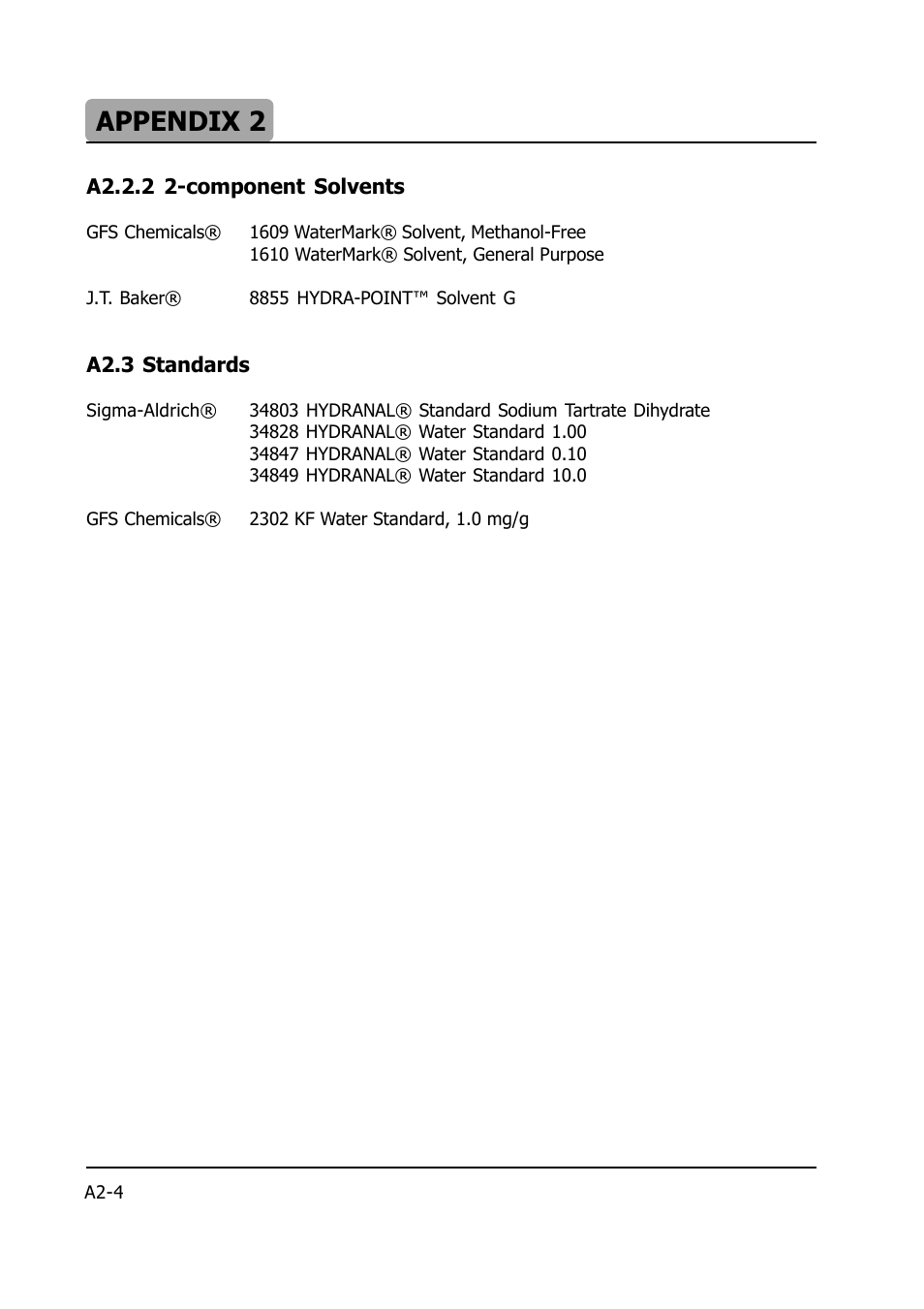 Appendix 2 | Hanna Instruments HI 903 User Manual | Page 154 / 222
