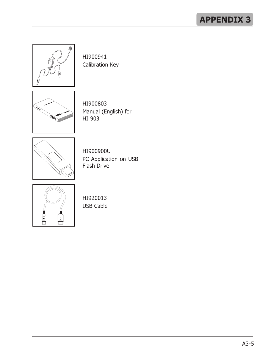 Appendix 3 | Hanna Instruments HI 903 User Manual | Page 159 / 222