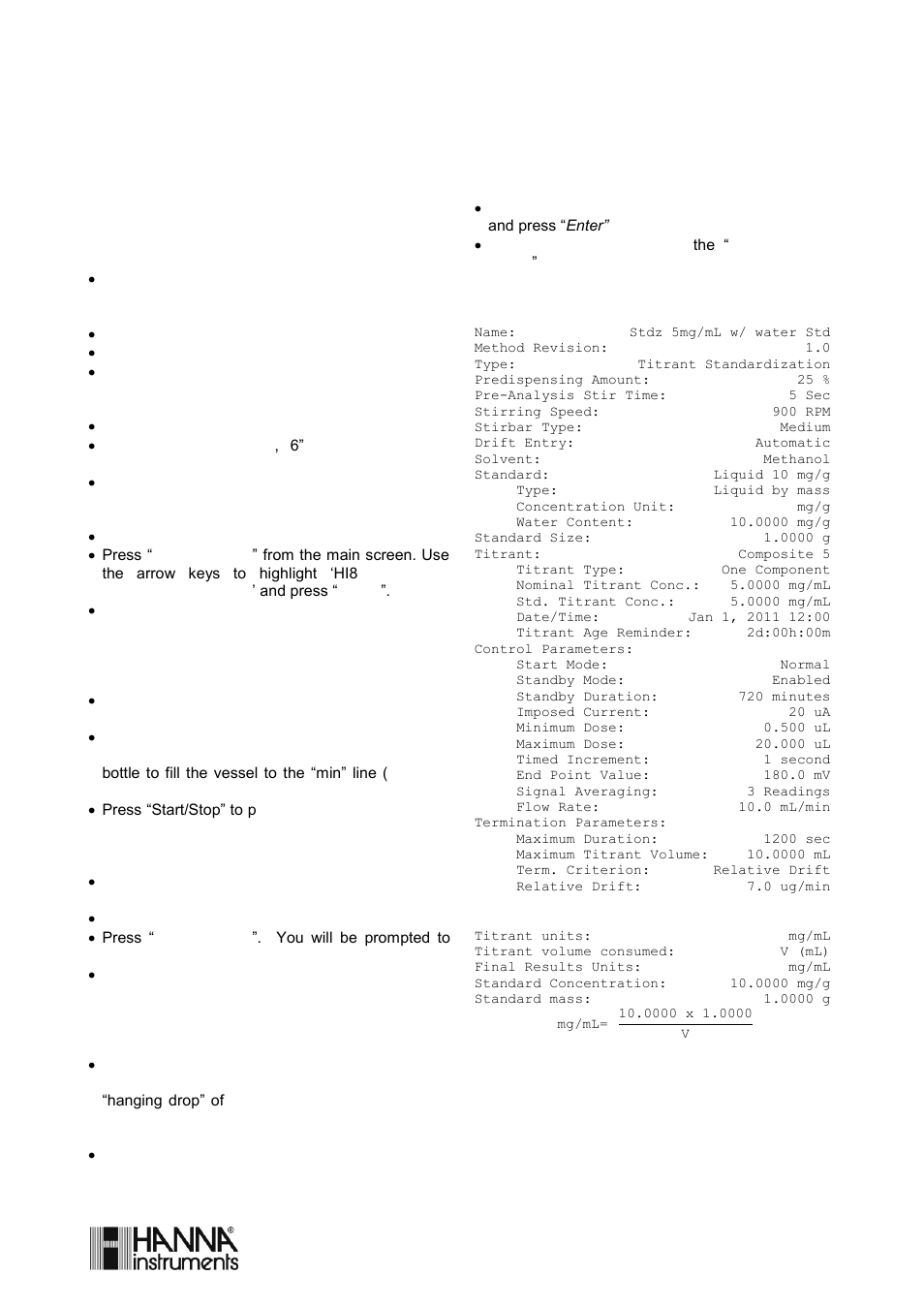 Hi8001en_r0.4, Method id: hi8001en | Hanna Instruments HI 903 User Manual | Page 163 / 222