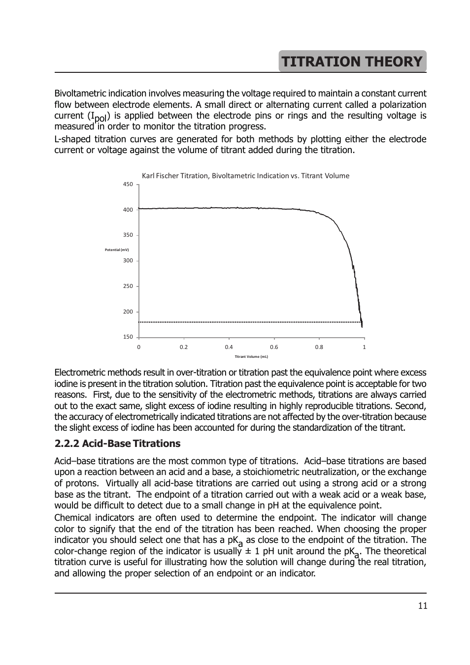 Titration theory, 2 acid-base titrations | Hanna Instruments HI 903 User Manual | Page 203 / 222
