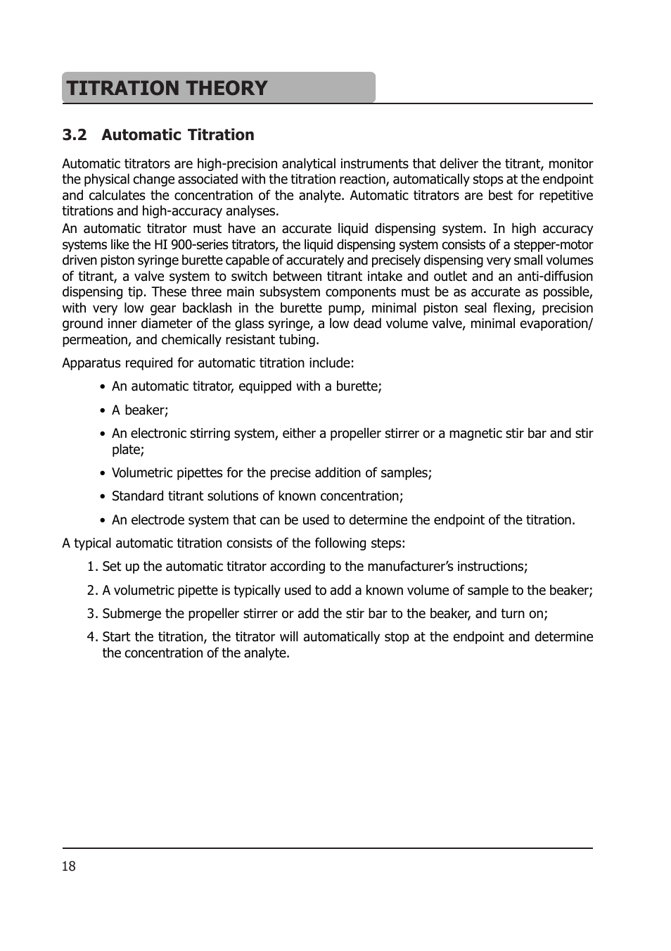 Titration theory | Hanna Instruments HI 903 User Manual | Page 210 / 222