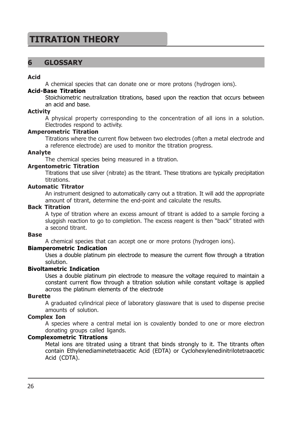 Titration theory | Hanna Instruments HI 903 User Manual | Page 218 / 222