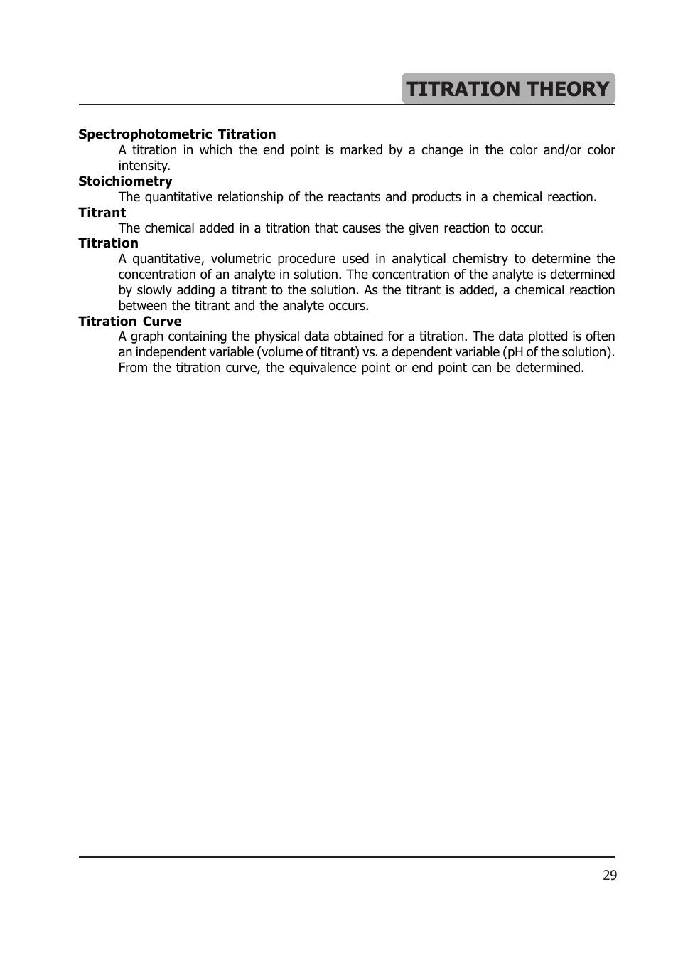 Titration theory | Hanna Instruments HI 903 User Manual | Page 221 / 222