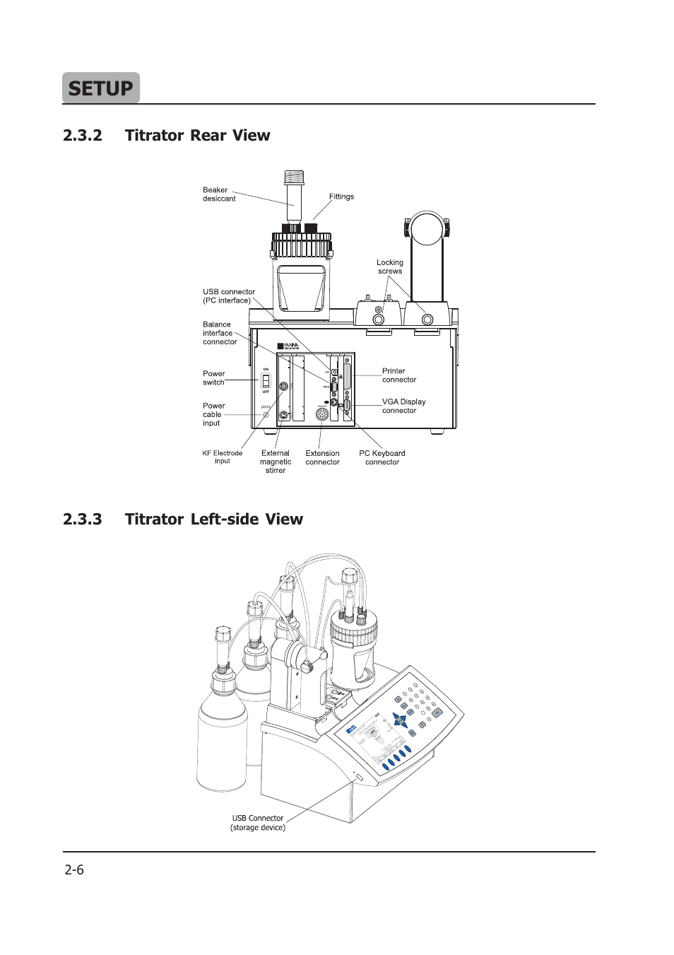 Setup | Hanna Instruments HI 903 User Manual | Page 30 / 222