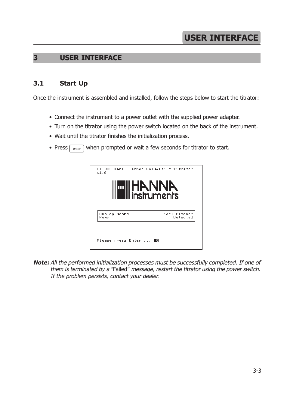 User interface | Hanna Instruments HI 903 User Manual | Page 43 / 222