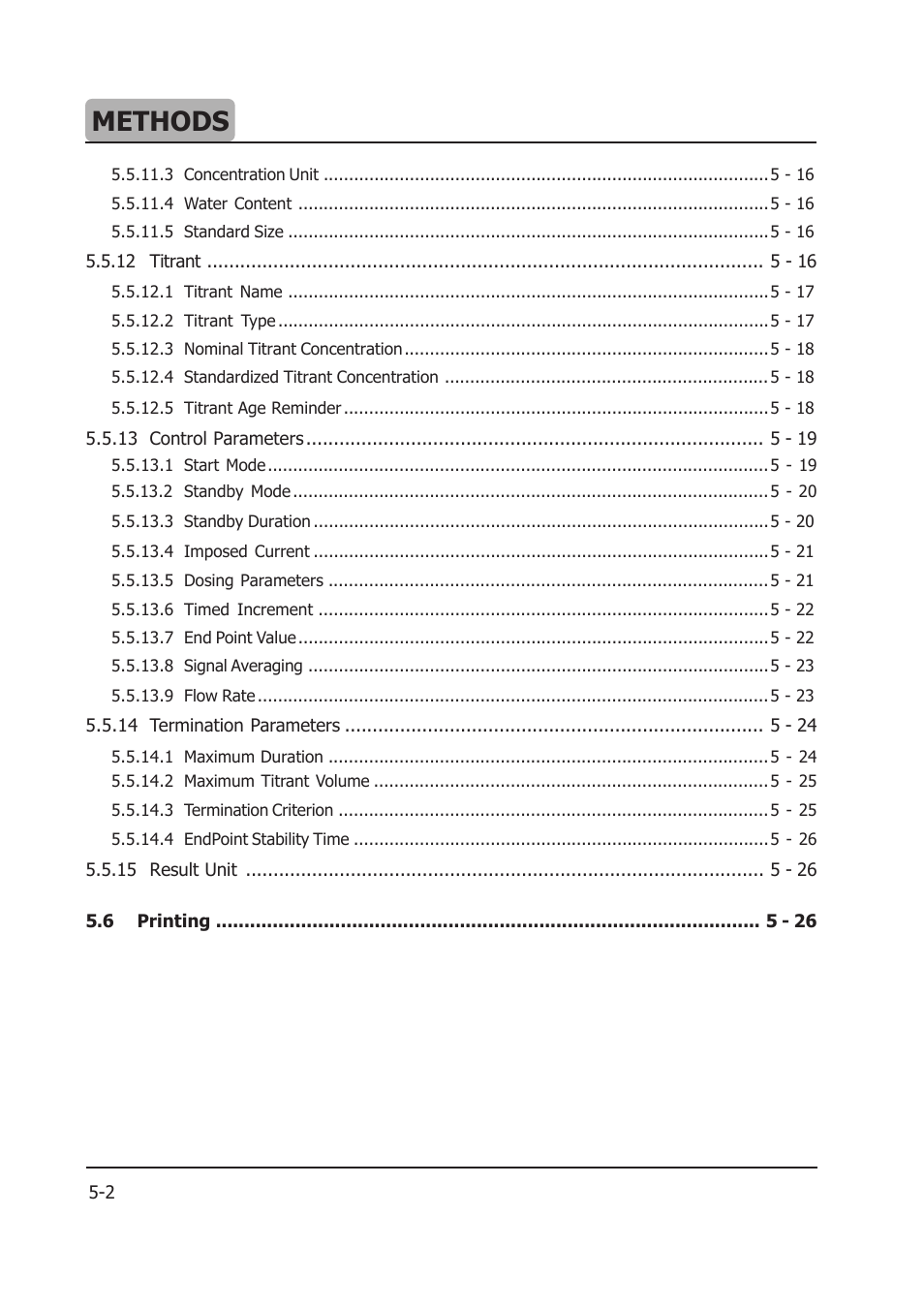 Methods | Hanna Instruments HI 903 User Manual | Page 66 / 222