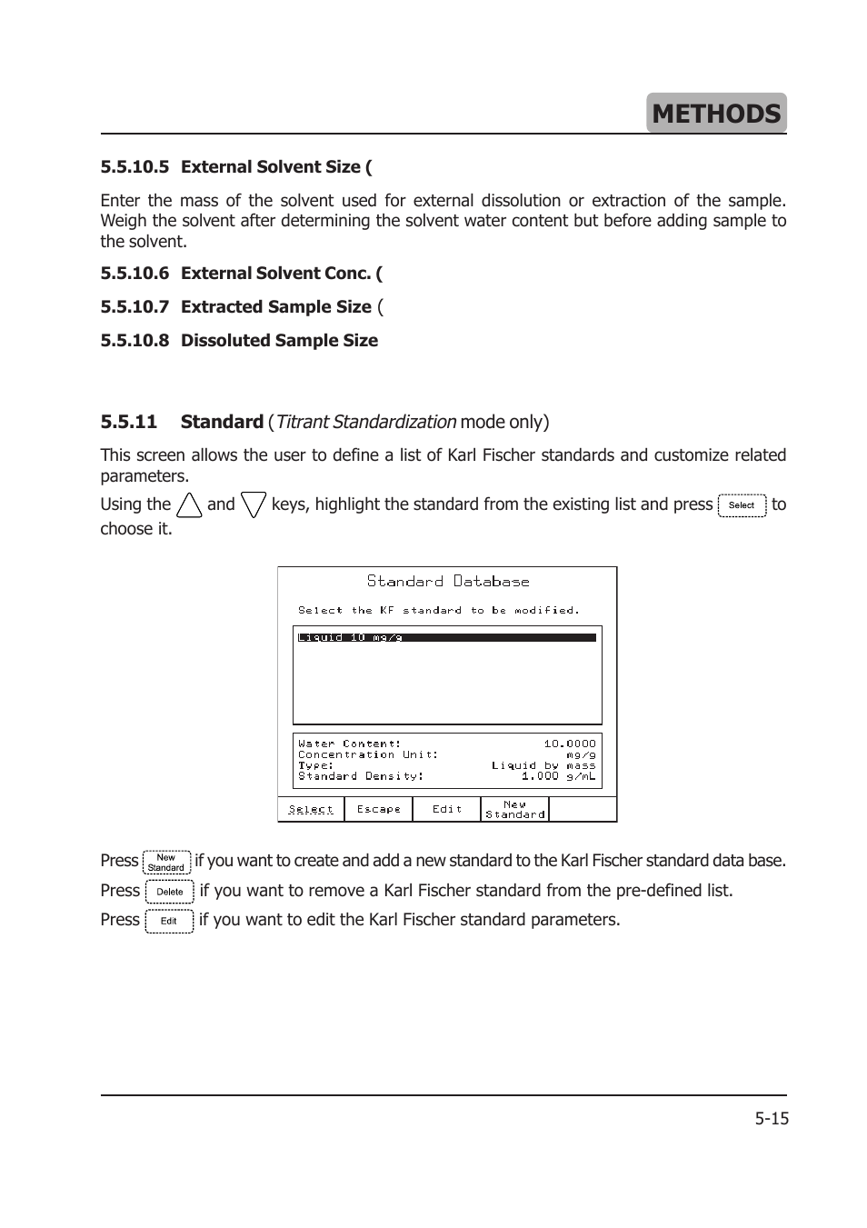 Methods | Hanna Instruments HI 903 User Manual | Page 79 / 222