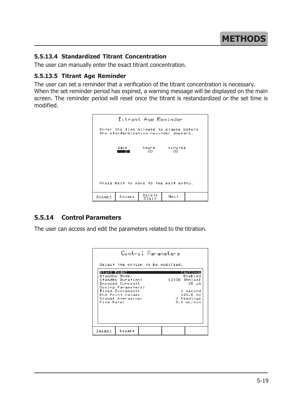Methods | Hanna Instruments HI 903 User Manual | Page 83 / 222