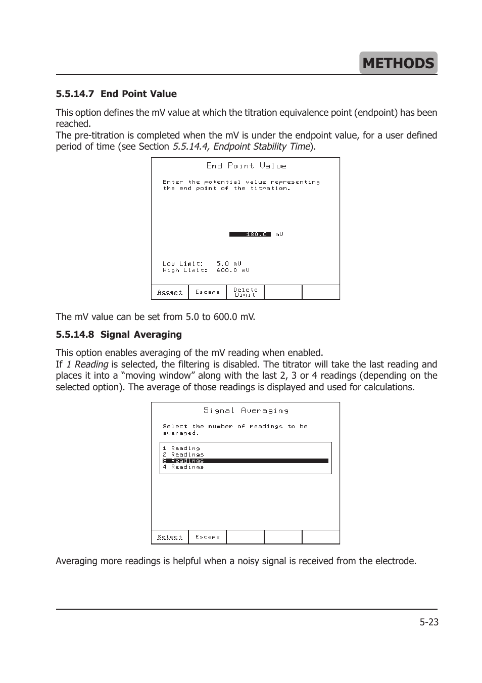 Methods | Hanna Instruments HI 903 User Manual | Page 87 / 222