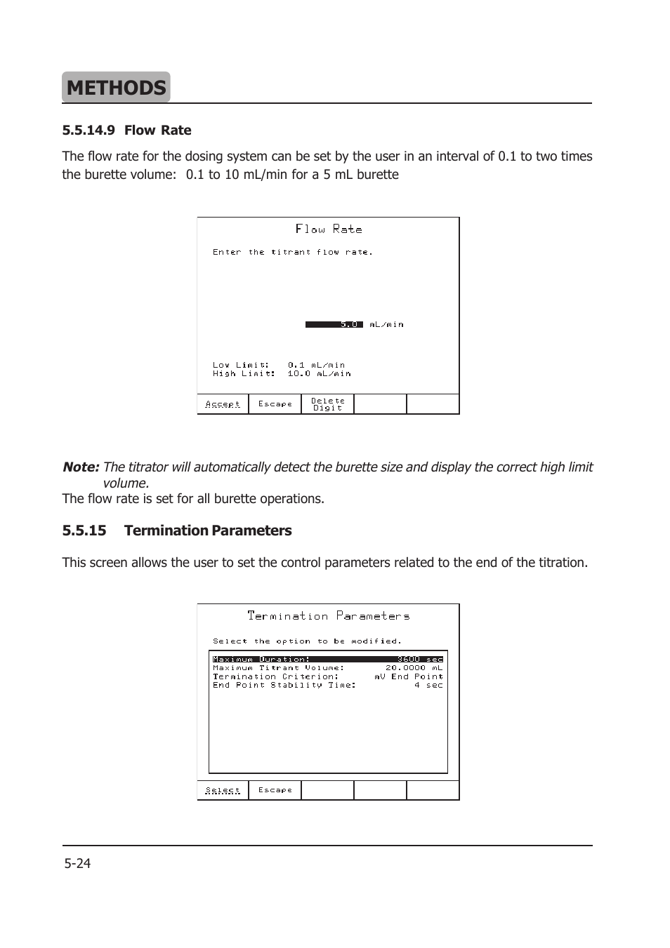 Methods | Hanna Instruments HI 903 User Manual | Page 88 / 222