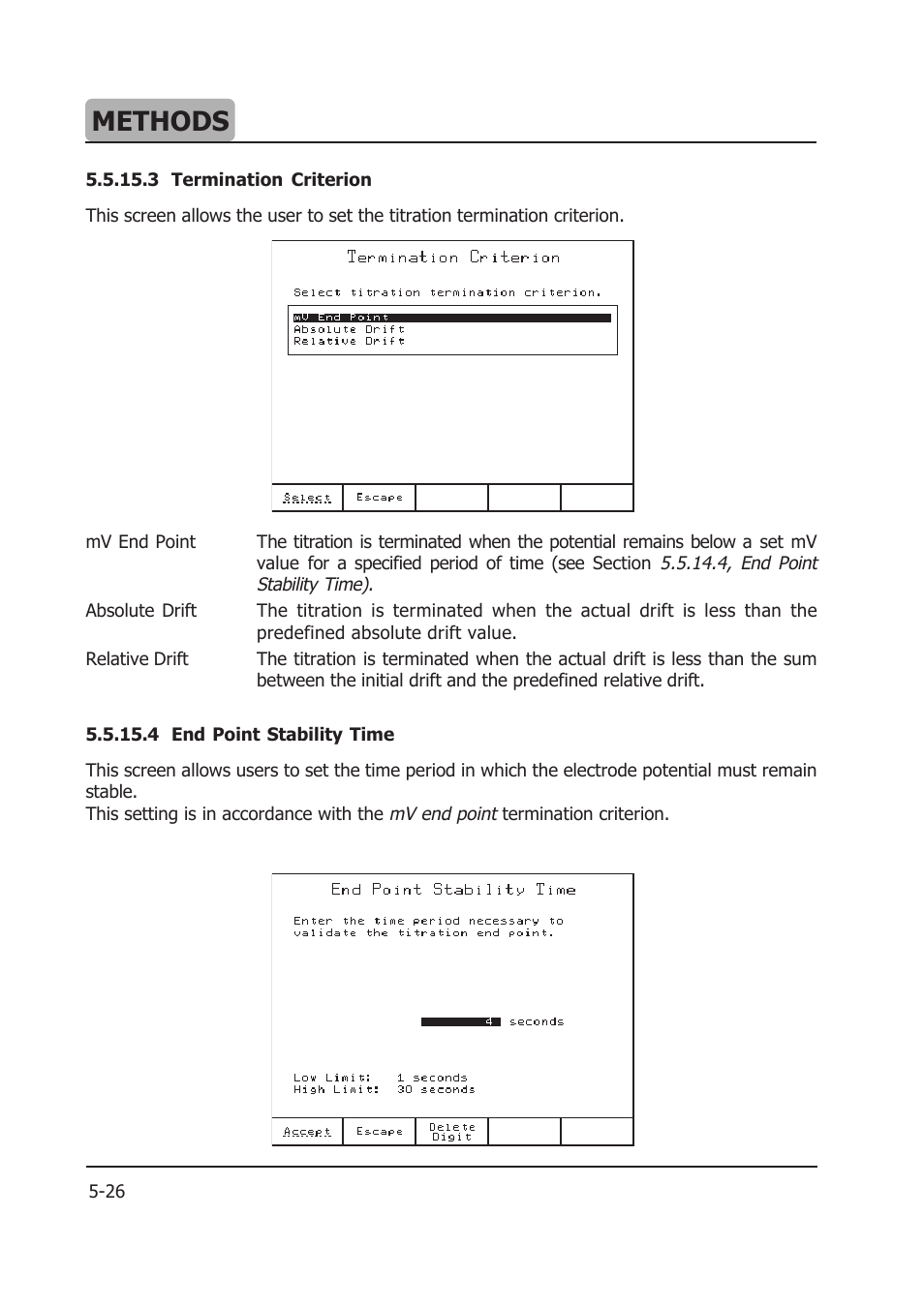Methods | Hanna Instruments HI 903 User Manual | Page 90 / 222