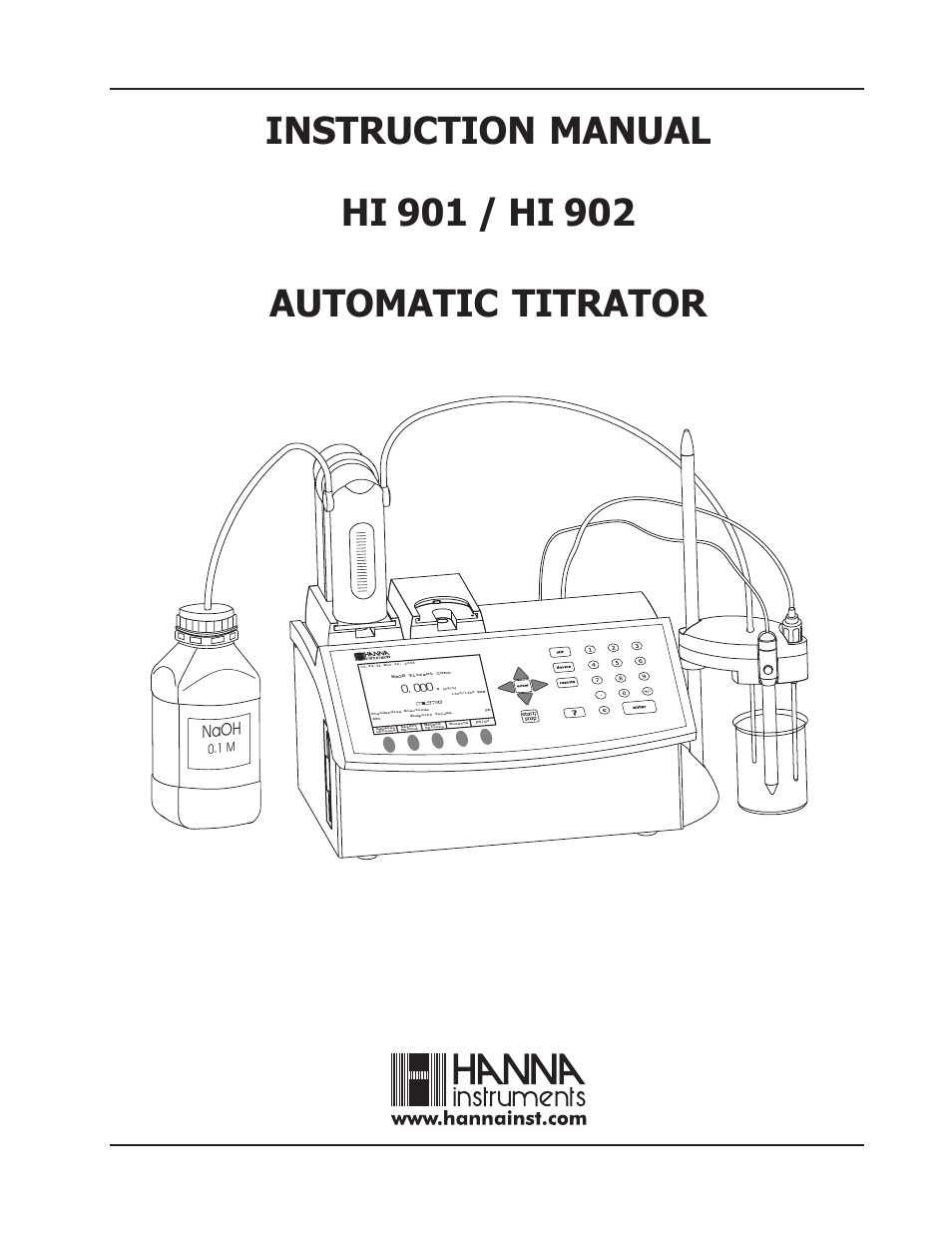 Hanna Instruments HI 901 User Manual | 148 pages