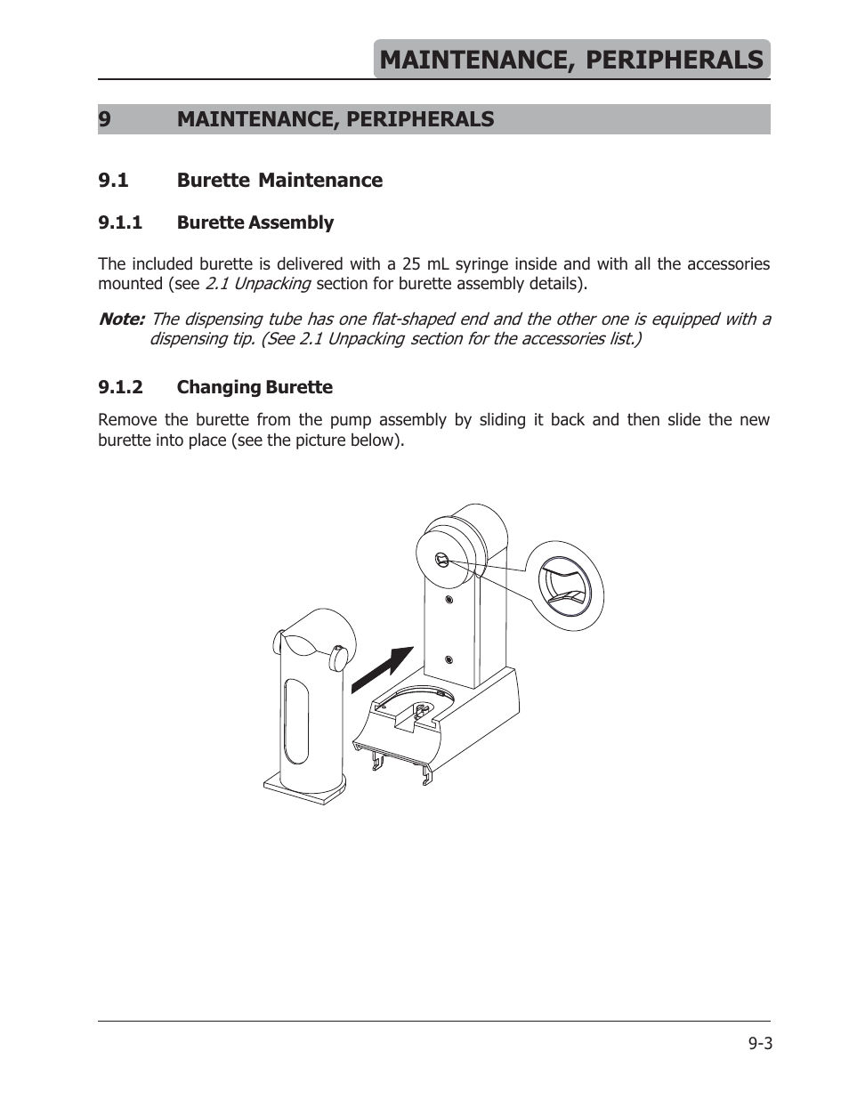 Maintenance, peripherals | Hanna Instruments HI 901 User Manual | Page 113 / 148