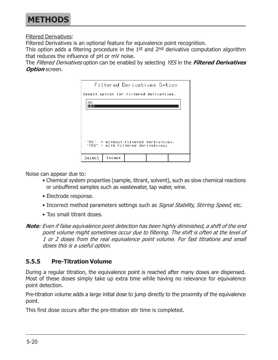Methods | Hanna Instruments HI 901 User Manual | Page 60 / 148