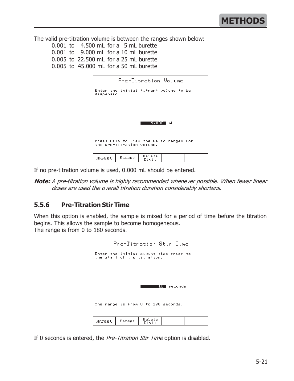 Methods | Hanna Instruments HI 901 User Manual | Page 61 / 148
