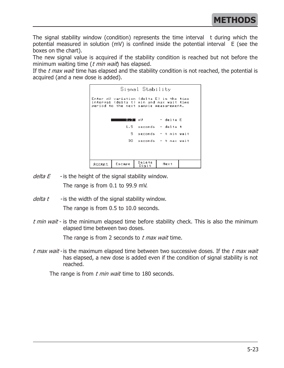Methods | Hanna Instruments HI 901 User Manual | Page 63 / 148