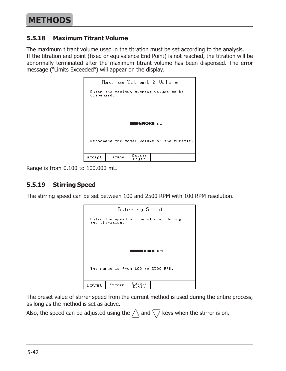 Methods | Hanna Instruments HI 901 User Manual | Page 82 / 148
