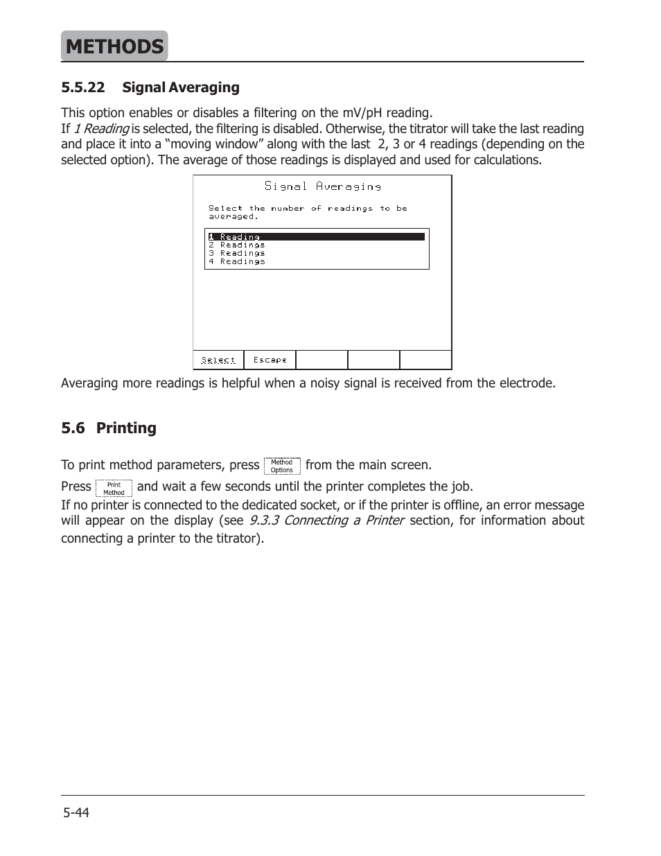 Methods | Hanna Instruments HI 901 User Manual | Page 84 / 148