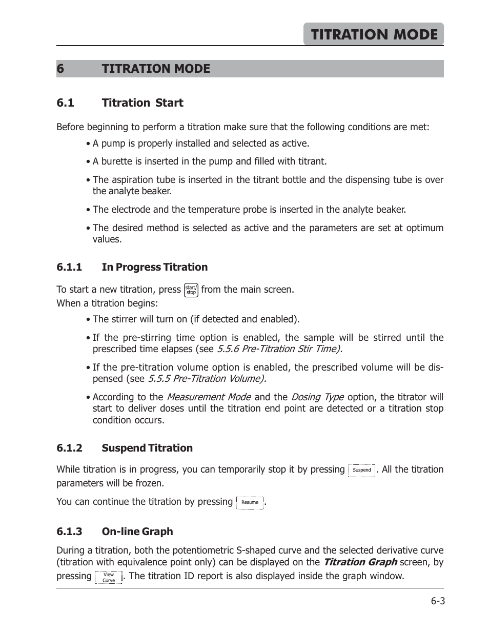 Titration mode, 6titration mode | Hanna Instruments HI 901 User Manual | Page 87 / 148