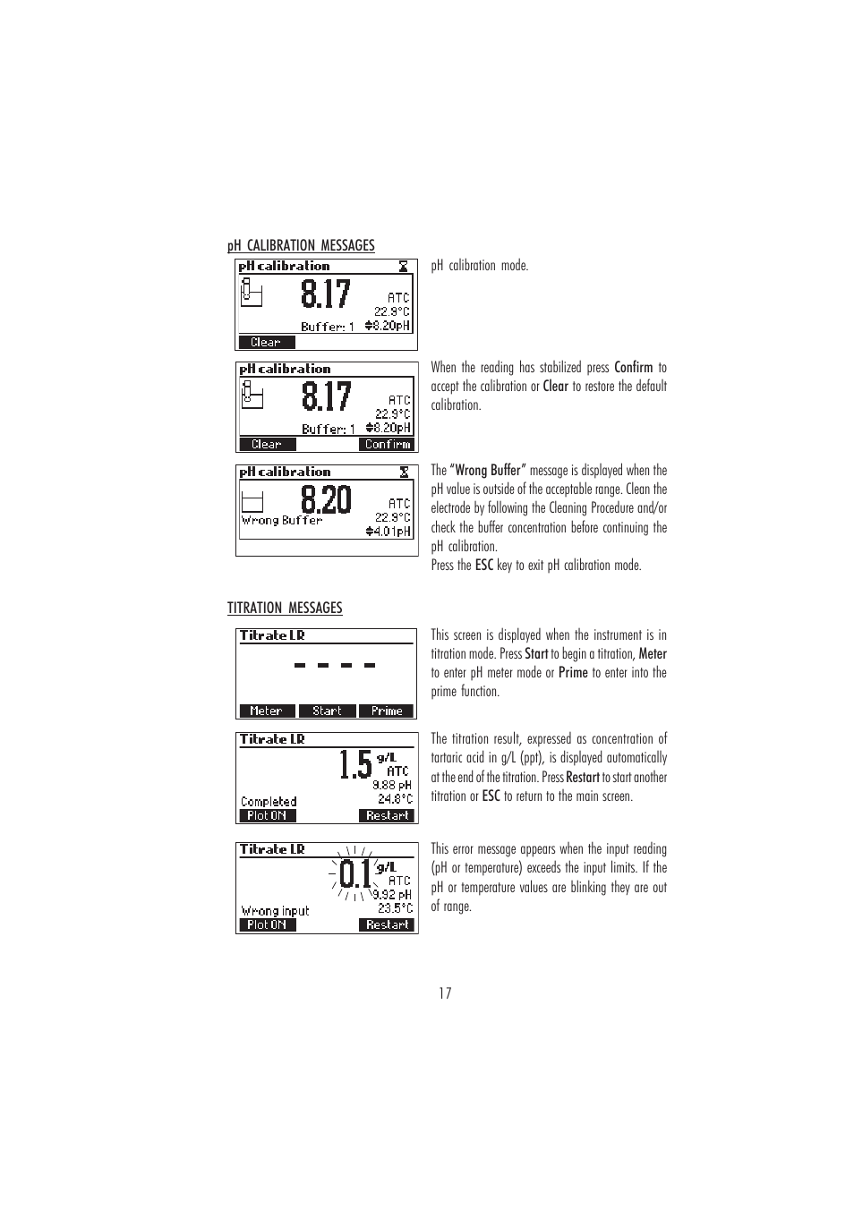 Hanna Instruments HI 84502 User Manual | Page 17 / 44