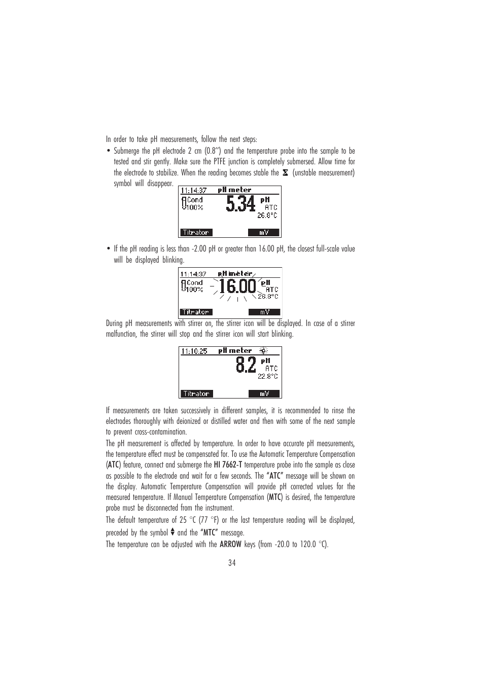 Hanna Instruments HI 84502 User Manual | Page 34 / 44