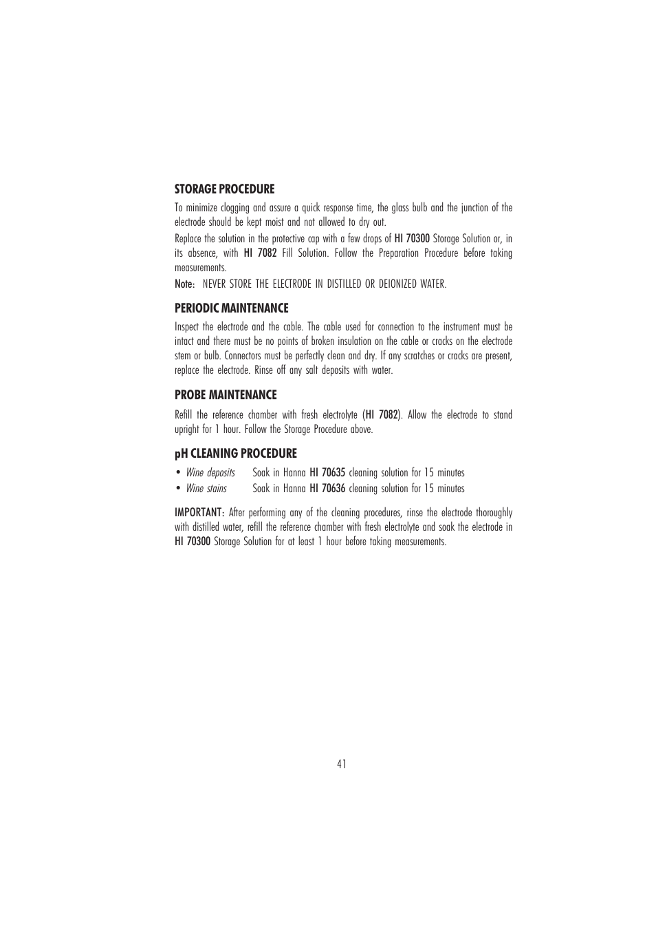 Hanna Instruments HI 84502 User Manual | Page 41 / 44