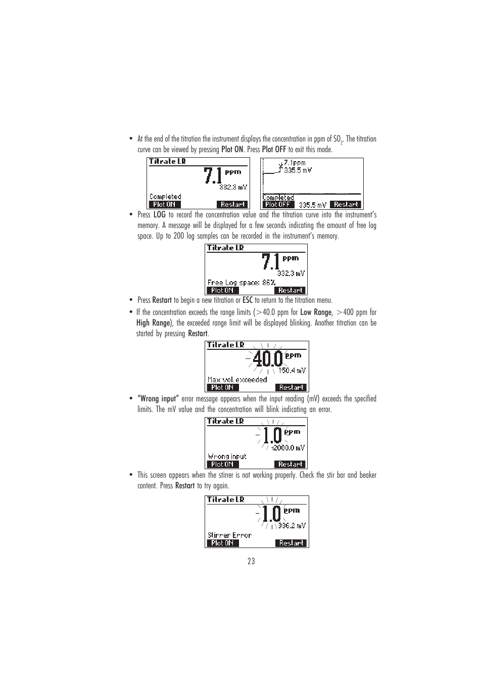 Hanna Instruments HI 84500 User Manual | Page 23 / 36