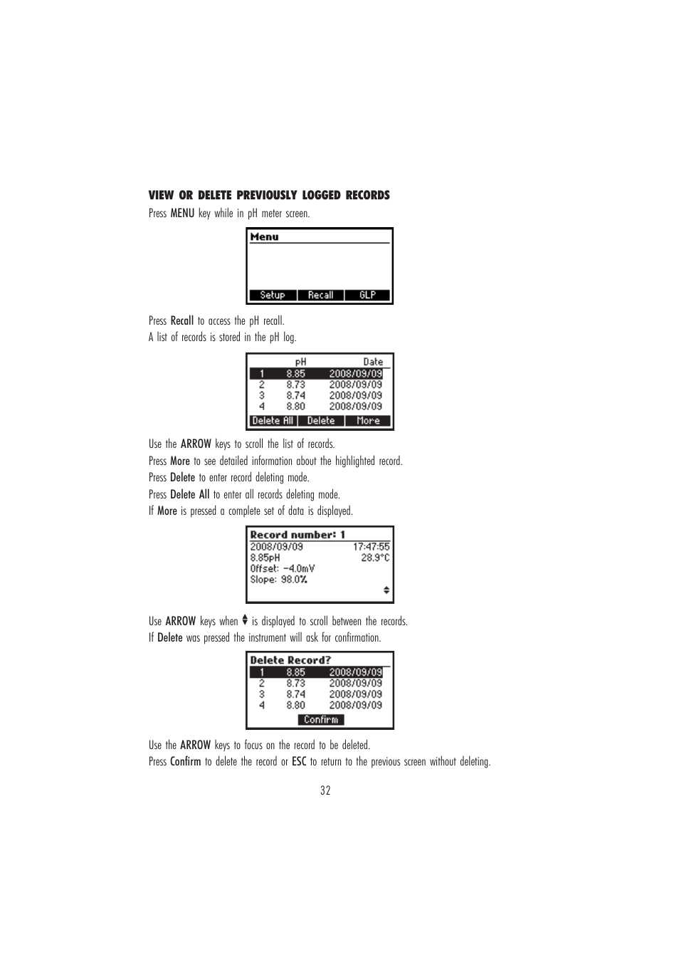Hanna Instruments HI 84442 User Manual | Page 32 / 40