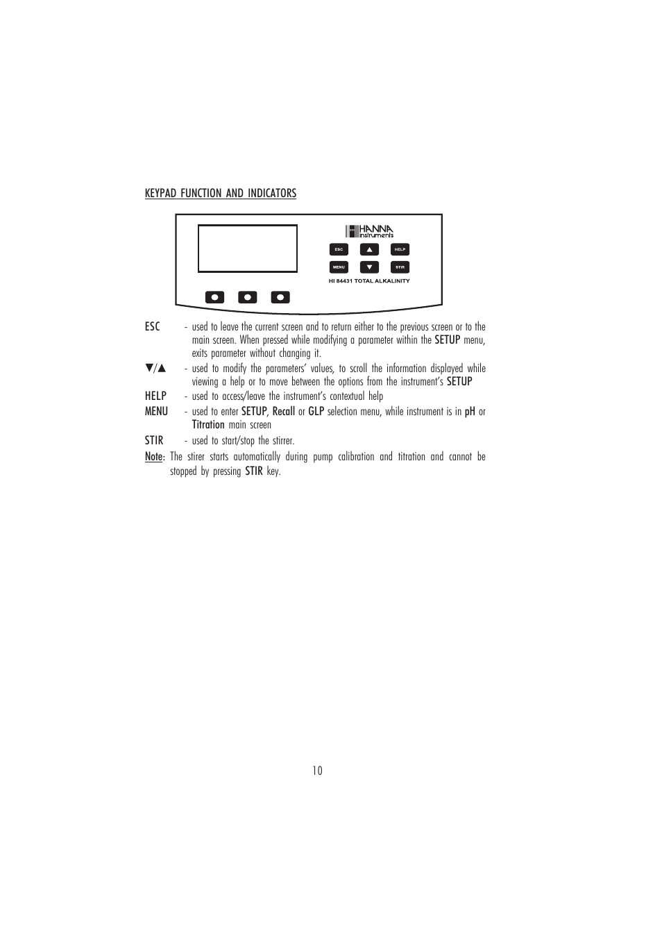 Hanna Instruments HI 84431 User Manual | Page 10 / 44
