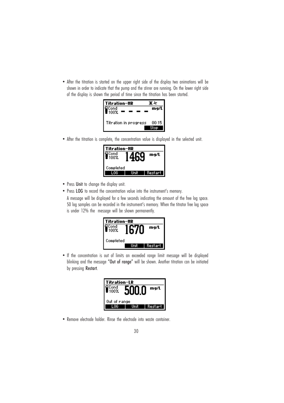 Hanna Instruments HI 84431 User Manual | Page 30 / 44