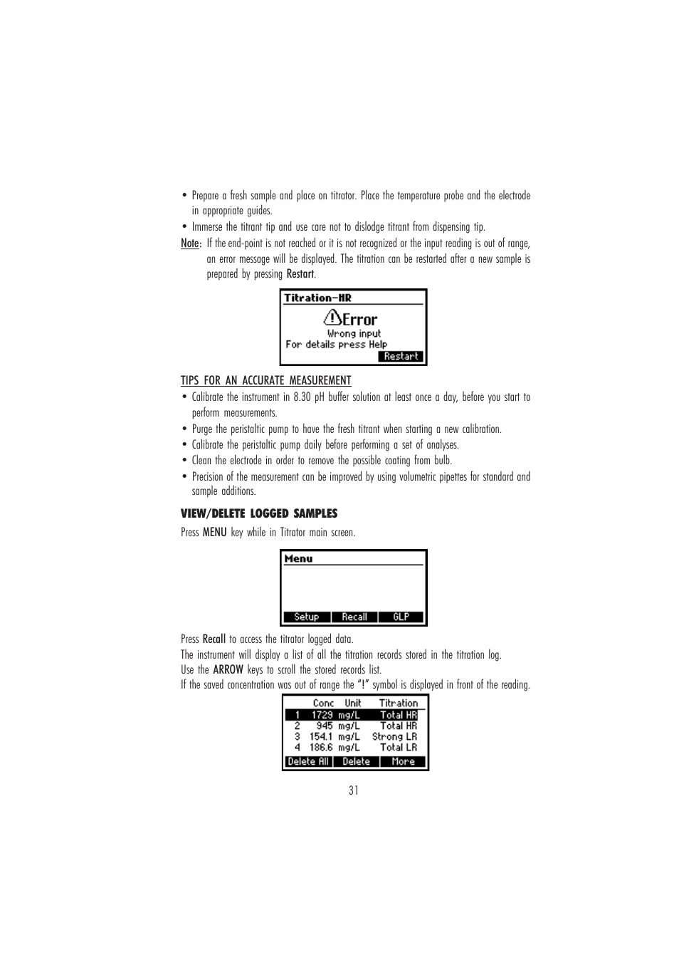 Hanna Instruments HI 84431 User Manual | Page 31 / 44