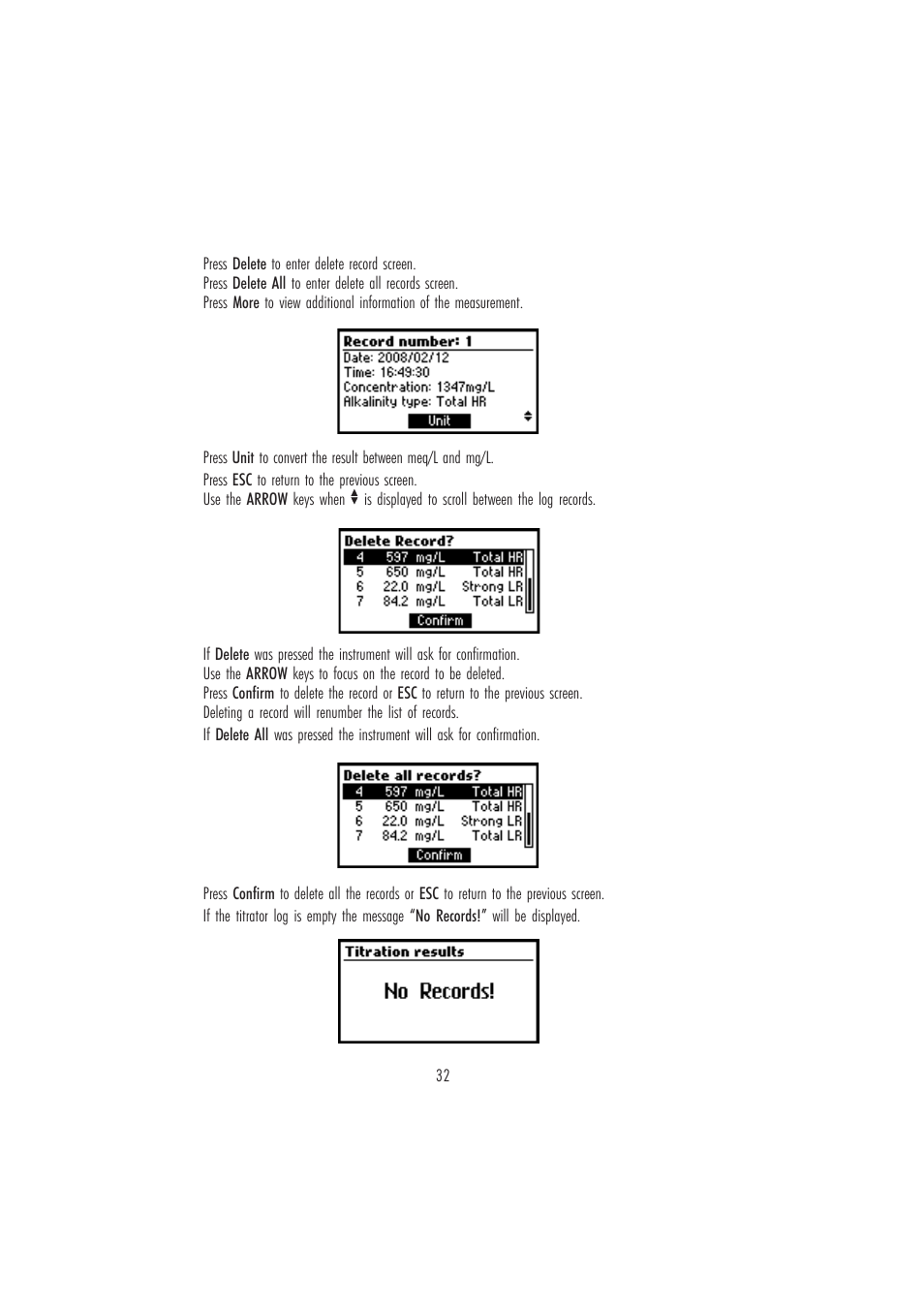 Hanna Instruments HI 84431 User Manual | Page 32 / 44