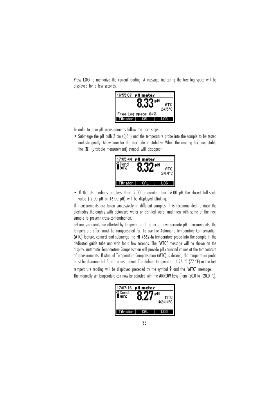 Hanna Instruments HI 84431 User Manual | Page 35 / 44