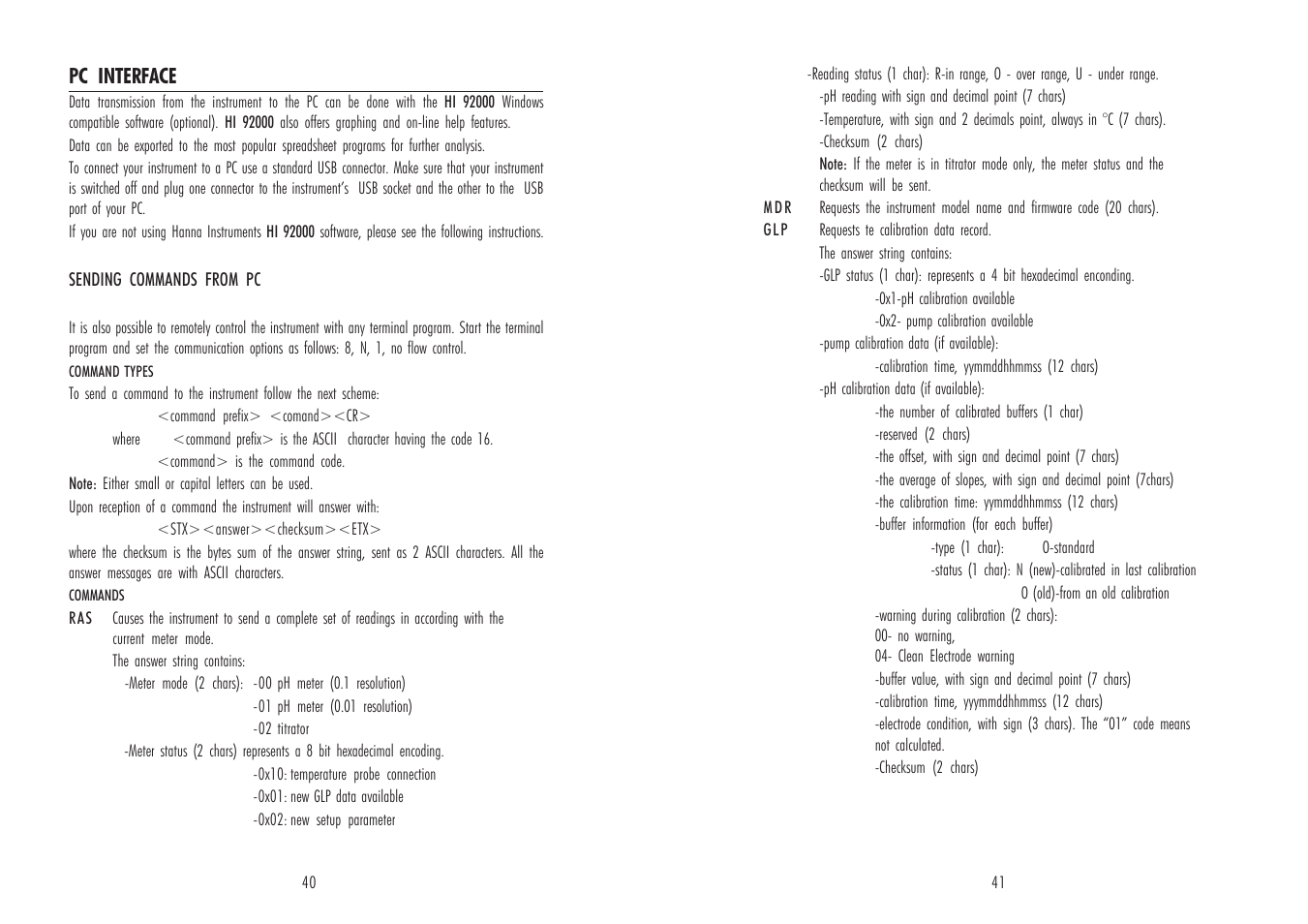 Hanna Instruments HI 84430 User Manual | Page 21 / 25
